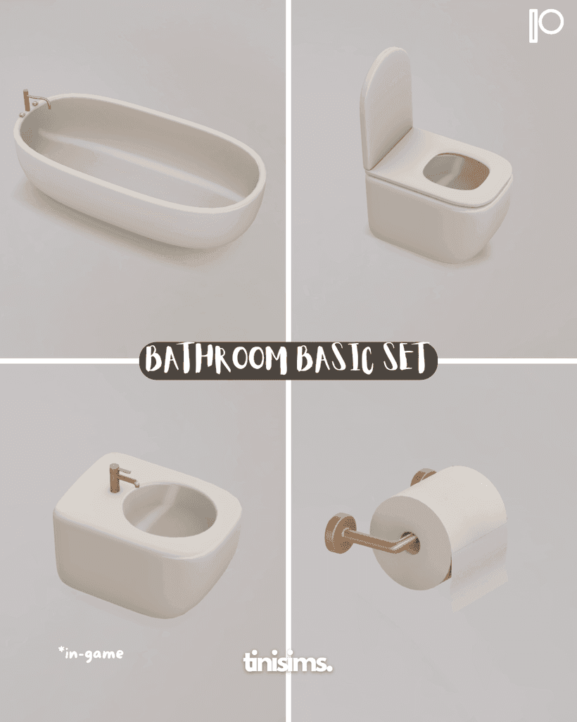 Галерея мода Набор для ванной Modern Basics Bathroom #1